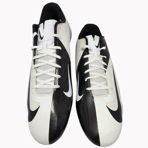 Nike Vapor Talon Elite Black & White Low Hyperfuse Football Cleats Size 16